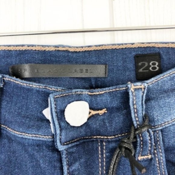 SP Black Ruffle Hem Jeans - Picture 4 of 8